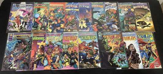 STRANGERS #1-18 (missing #15) Comic Lot, Ultraverse/Malibu Comics