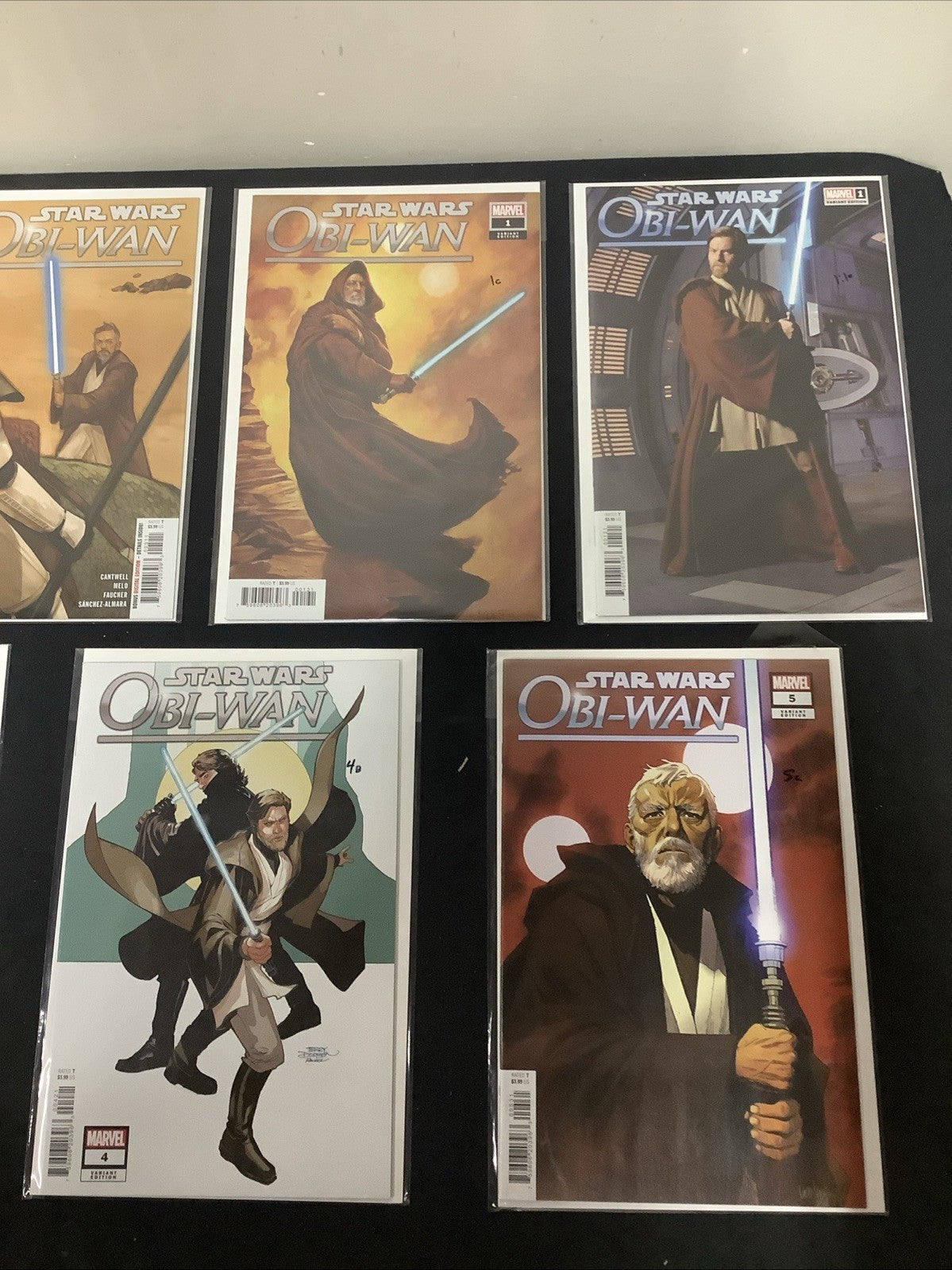 Obi Wan Comic Bundle: Complete Series + Multiple Variants, See Photos, 12 Total