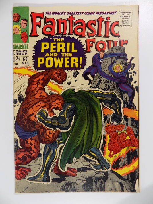 Fantastic Four #60 Marvel Comic March 1967 Fine/Very Fine