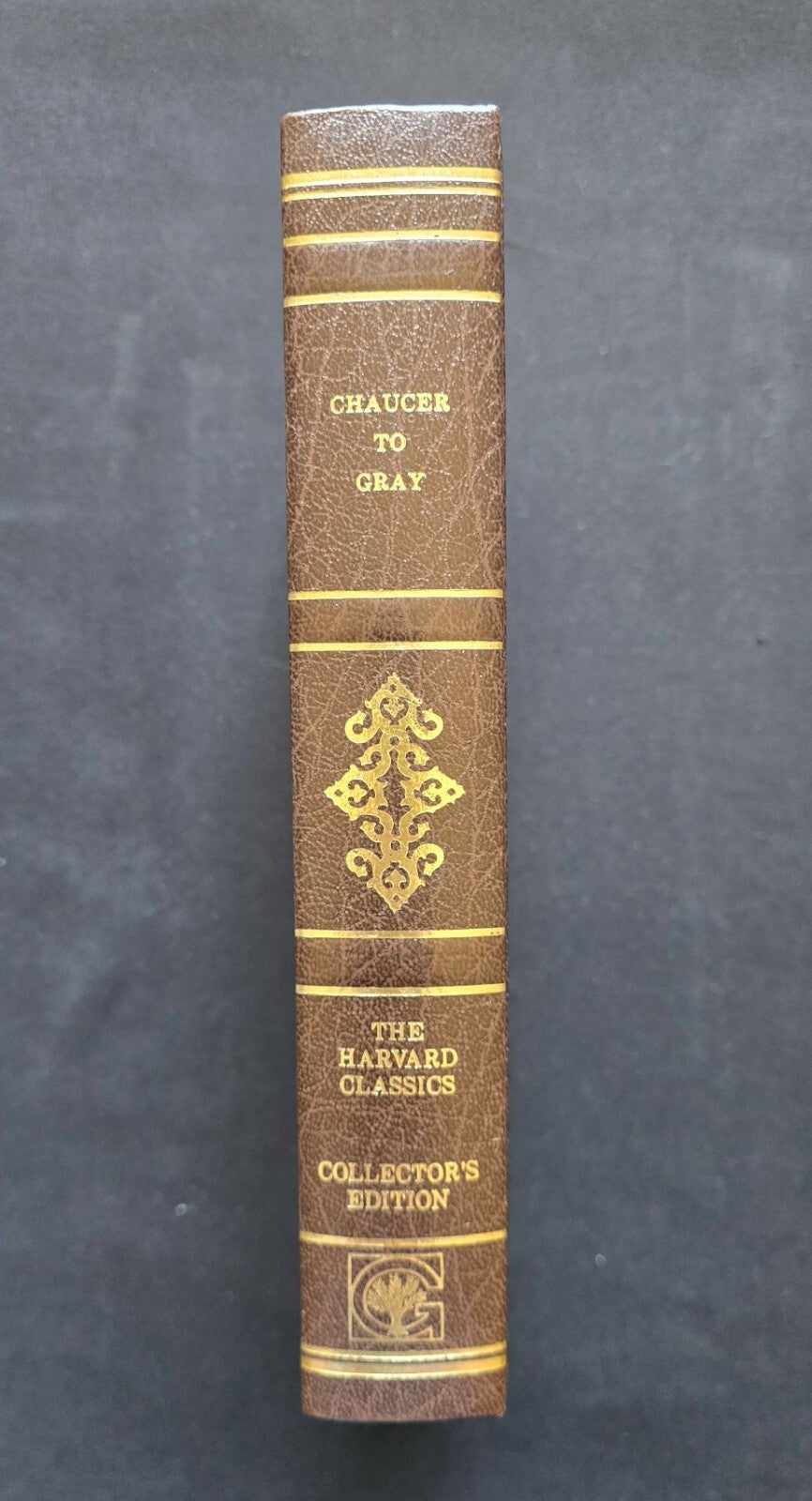 The Harvard Classics - 2 book lot, Edmund Burke & Chaucer To Gray (1980, HC)