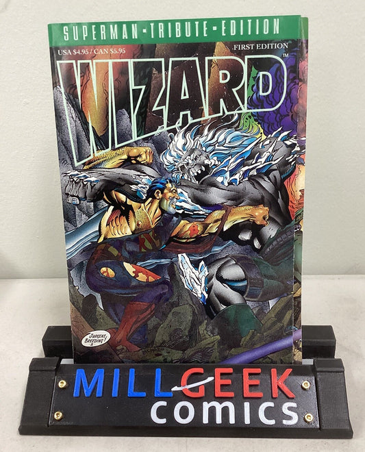 Wizard Superman Tribute the Comics Magazine First Edition, 1993, No Cards