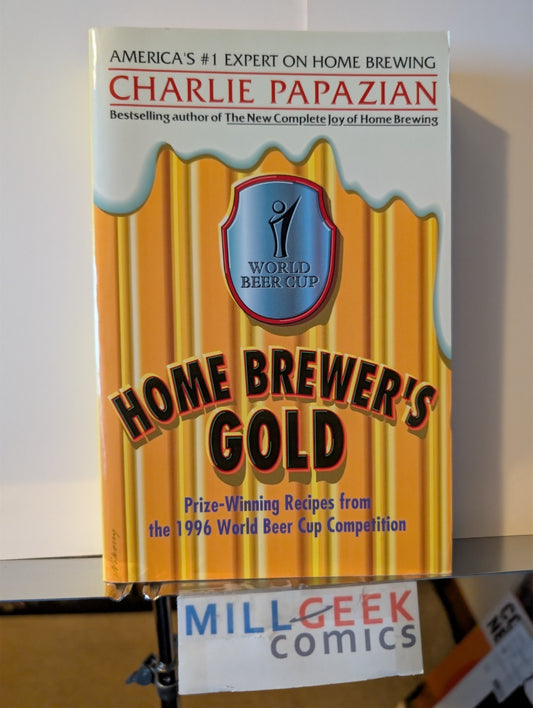 Home Brewer's Gold / New Complete Joy of Homebrewing, Papazian, 2 Book Lot, -JD