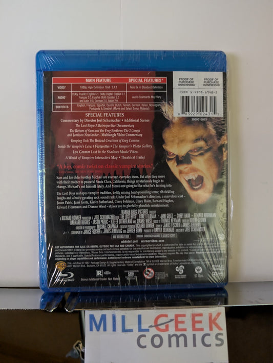 The Lost Boys (Blu-Ray 1987) Brand New -JD