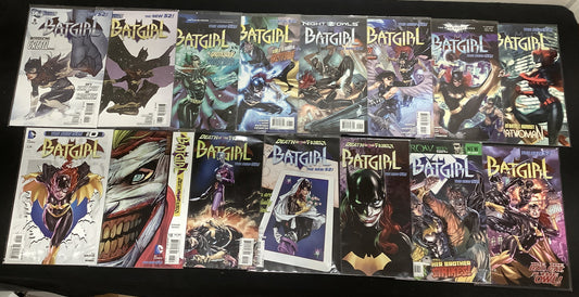 Batgirl #0 + #5-17 + Annual #1 Comic Lot, DC New 52, Death Of The Family