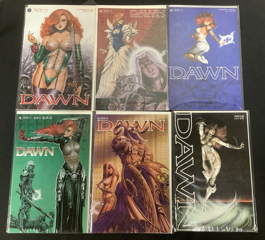 Dawn Comic Bundle: Vol.1 #1-6, Genesis #1, Drama #1, Eleven Or One #1 2nd Print