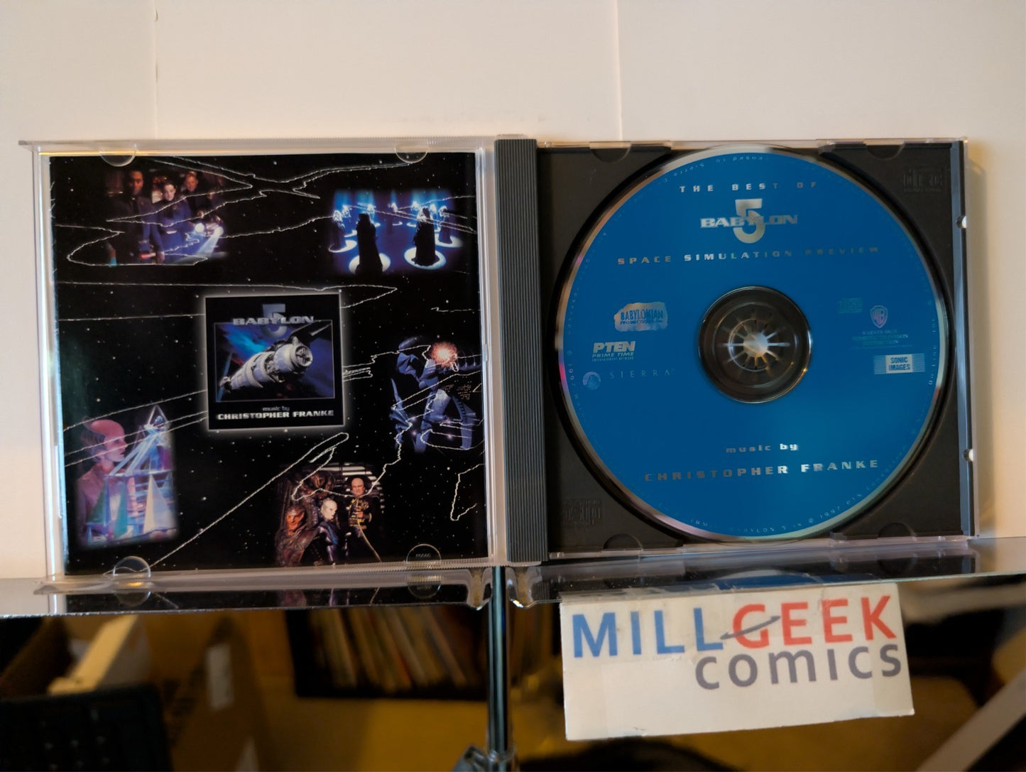 Sci-Fi Soundtracks, 2 CD Lot (Empire Strikes Back, Babylon 5) -JD