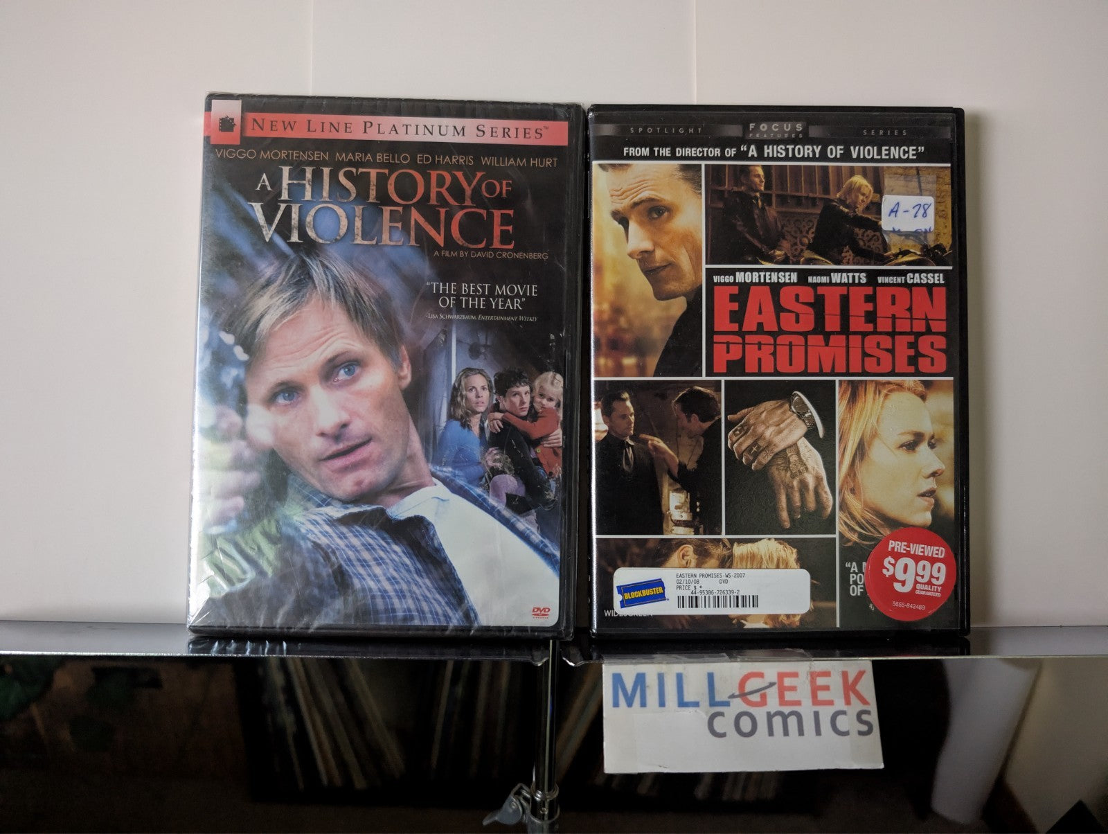 A History of Violence / Eastern Promises, 2 Movie Collection (DVD) Like New -JD