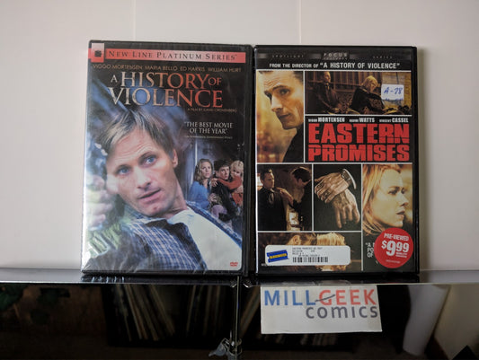A History of Violence / Eastern Promises, 2 Movie Collection (DVD) Like New -JD