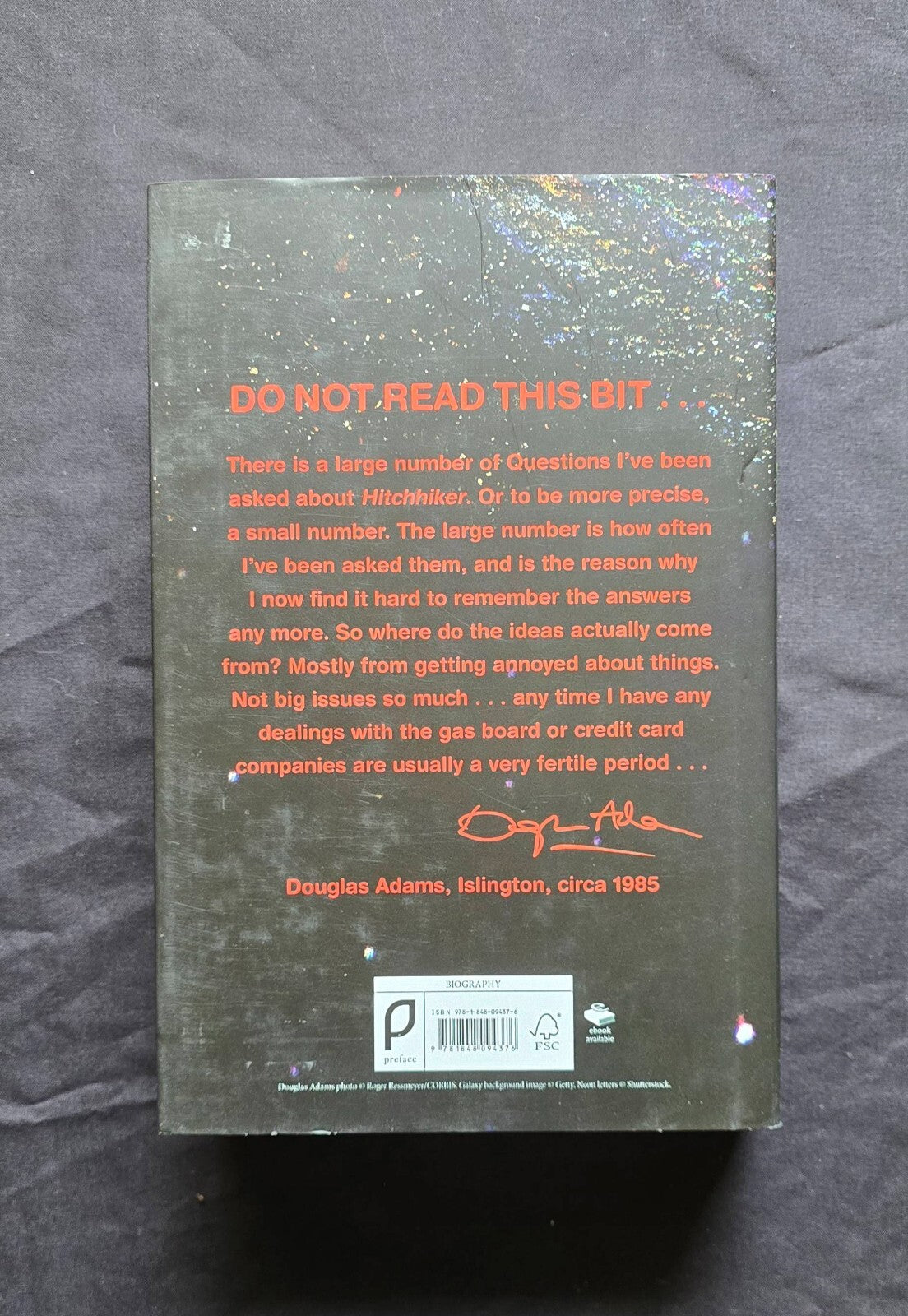 The Frood: The Authorised And Very Official History Of Douglas Adams (2014) JD