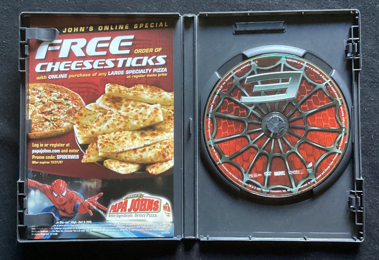 Spiderman Trilogy Bundle (DVD Widescreen) Toby Maguire-PS