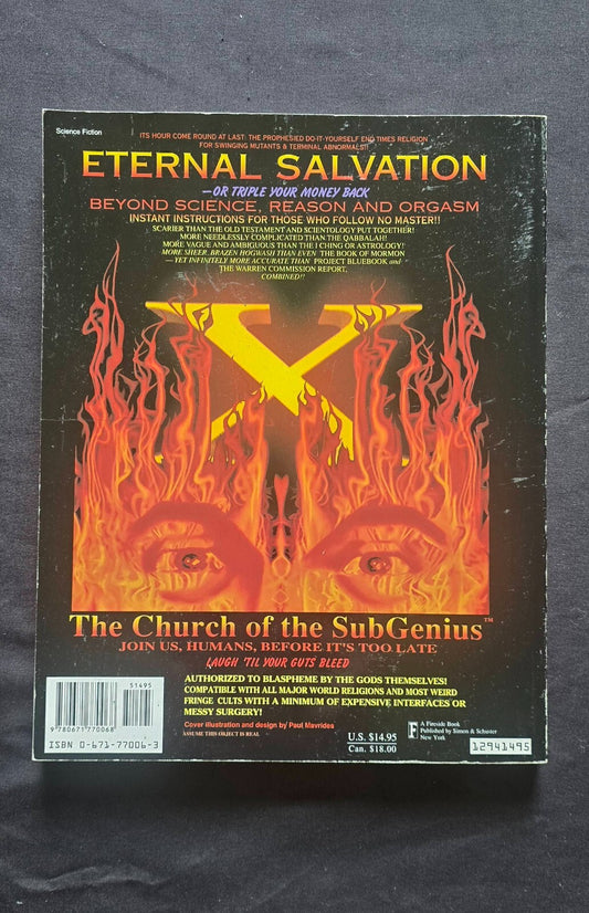 Revelation X: The 'Bob' Apocryphon - Church Of Subgenius - SLACK! (1994, PC) JD
