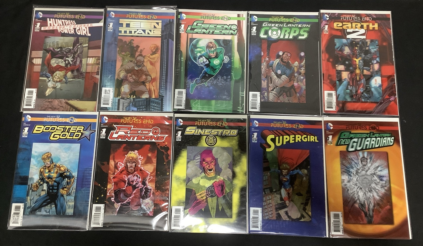 Futures End One-shot Comic Bundle, DC Comics, See Photo, Lenticular, 2014