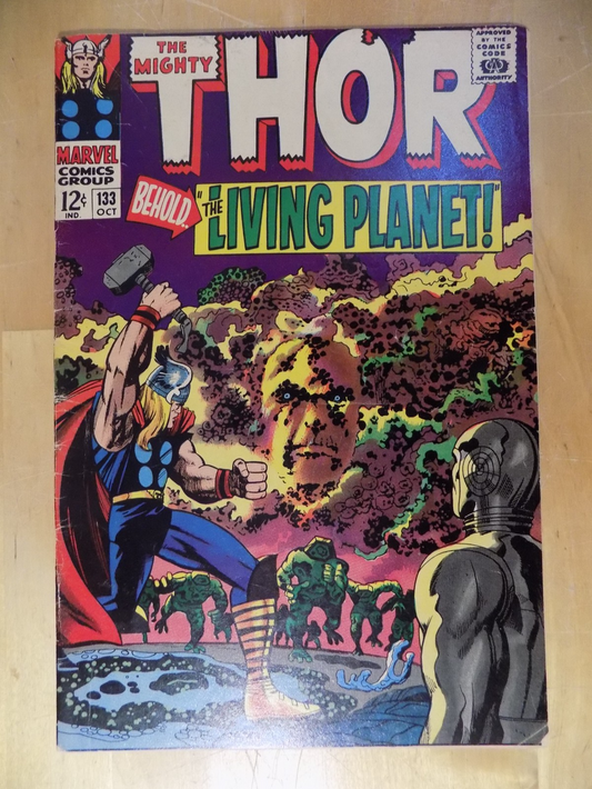Thor #133 Marvel Comics 5.5 Fine- October 1966