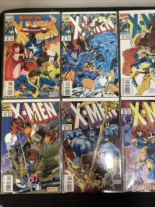 X-Men #26-36 + Annuals #1-3 Comic Lot, Marvel, Marriage Of Cyclops & Jean Grey