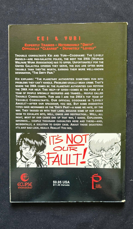 Dirty Pair, Biohazards By Adam Warren and Toren Smith (1st Print, 1989)