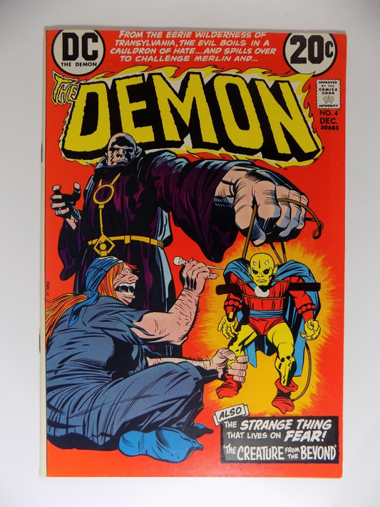 Demon #4 DC Comic Very Fine December 1972