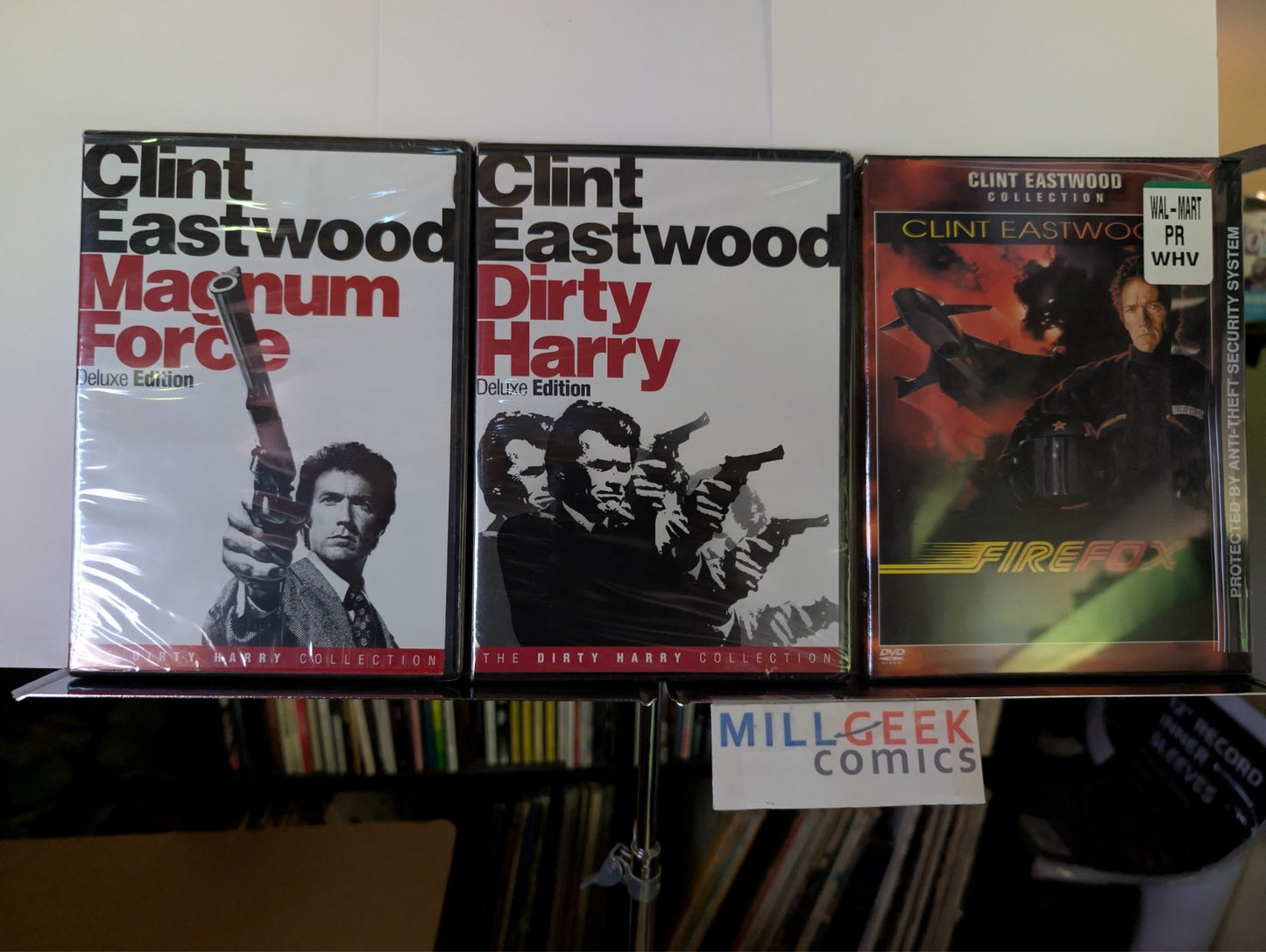 Magnum Force / Dirty Harry / Firefox, 3 Movie Set, Clint Eastwood (DVD) New -JD