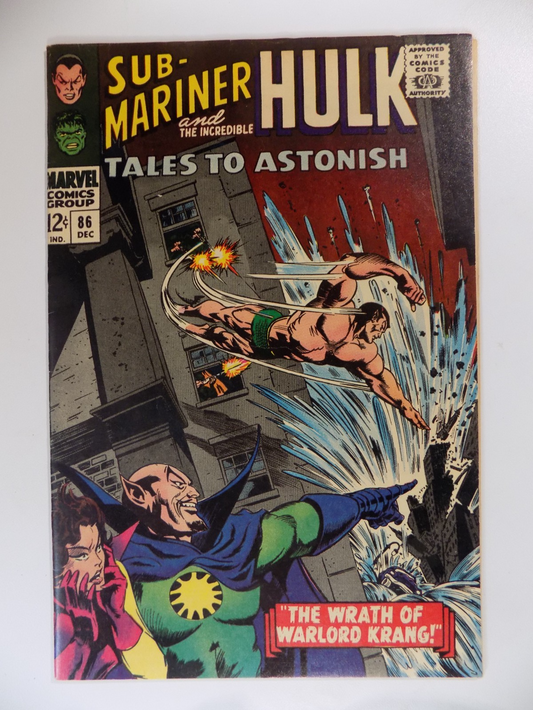 Tales to Astonish #86 Marvel Comic December 1966 Very Fine