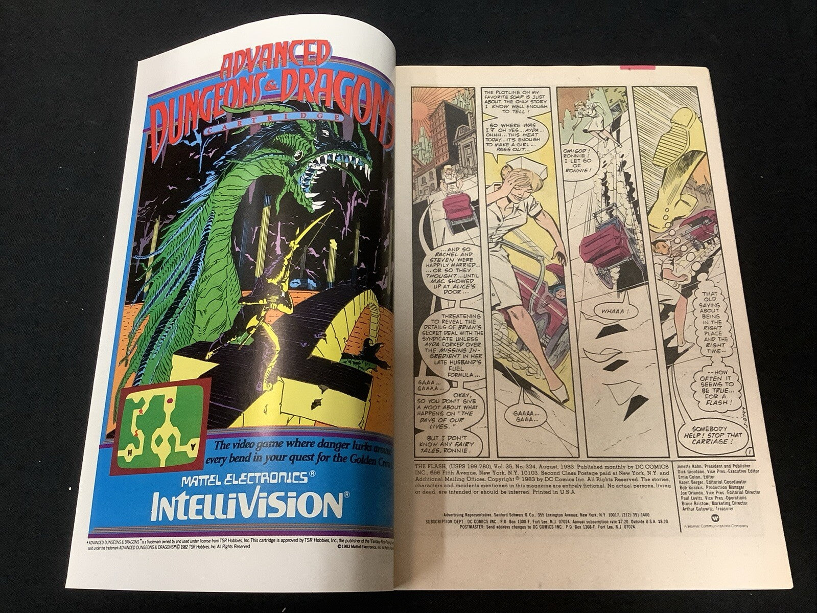 Flash #324 (DC Comics August 1983) VF/NM (9.0) Death Of Professor Zoom