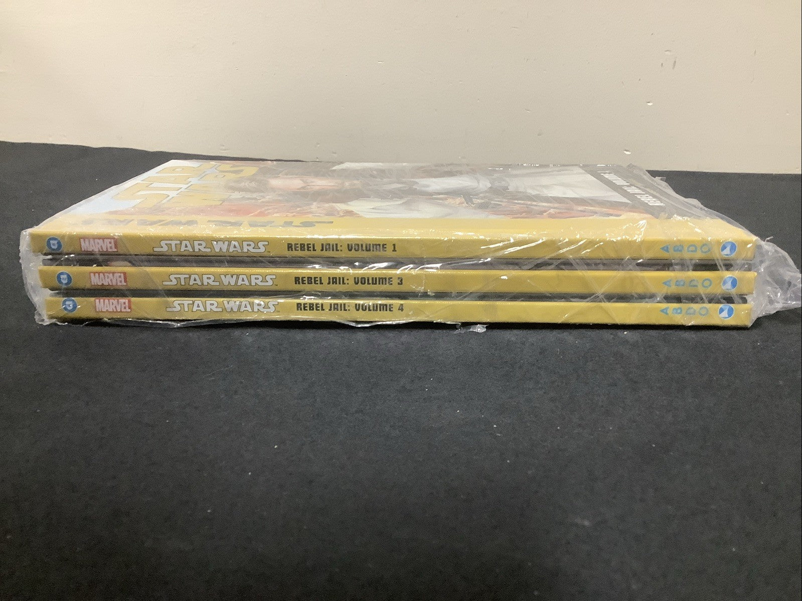 Star Wars Rebel Jail Vol. 1-5, Marvel/ABDO Publishing, Hardcover Library Copies
