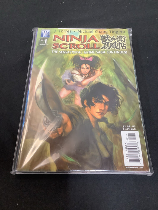 Ninja Scroll (vol.1 2007) #1-12 Complete Comic Set, Wildstorm, J. Torres