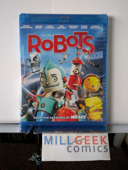 Robots / The Secret Life of Pets, 2 Movie Set (Blu-Ray) Like New -JD