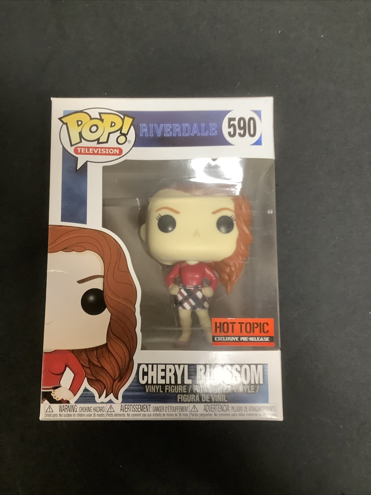 Funko Pop! Television Riverdale Cheryl Blossom #590 Vinyl Figure. NIB