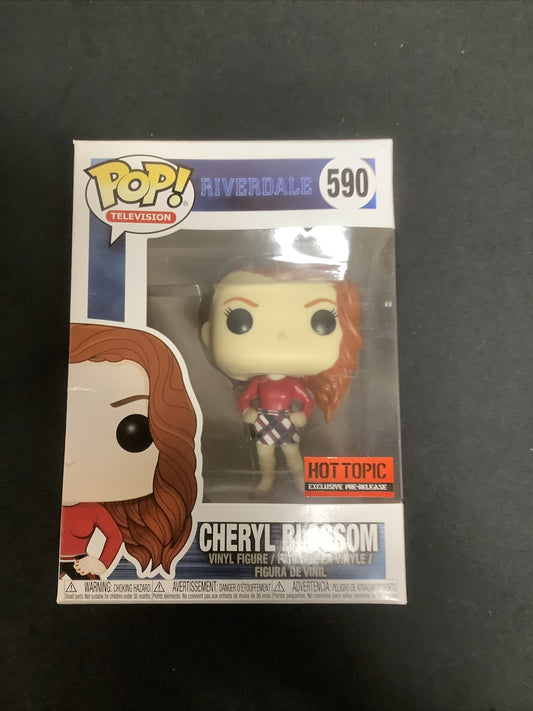 Funko Pop! Television Riverdale Cheryl Blossom #590 Vinyl Figure. NIB