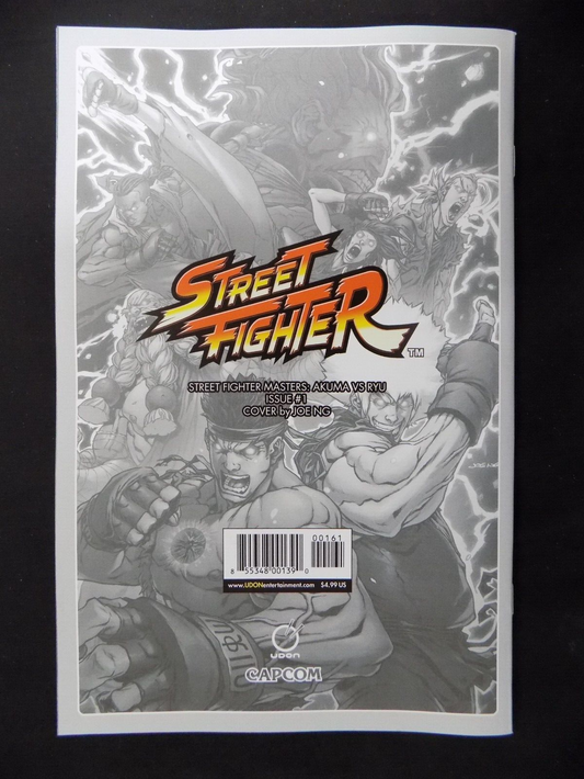 Street Fighter Masters Akuma Vs Ryu #1F Joe Ng Variant