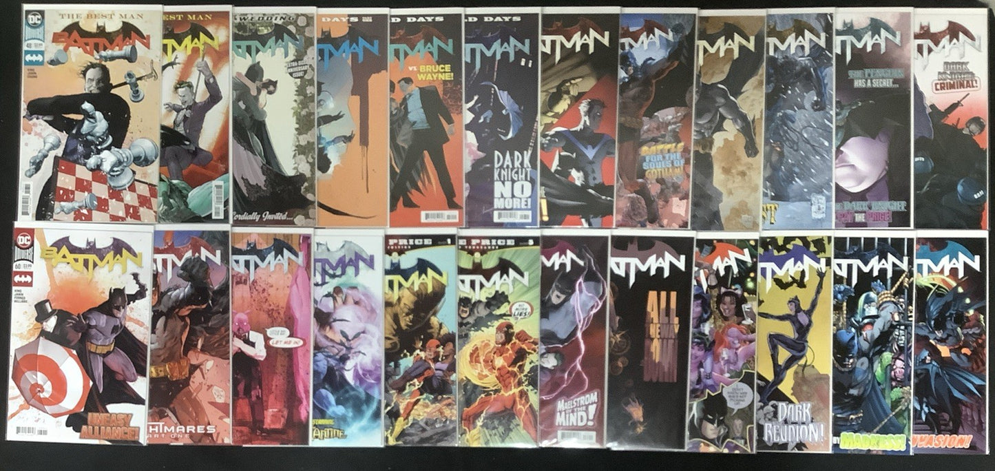 Batman #20-71 Comic Lot, DC Comics, Tom King, Batman/Catwoman Proposal, 2016
