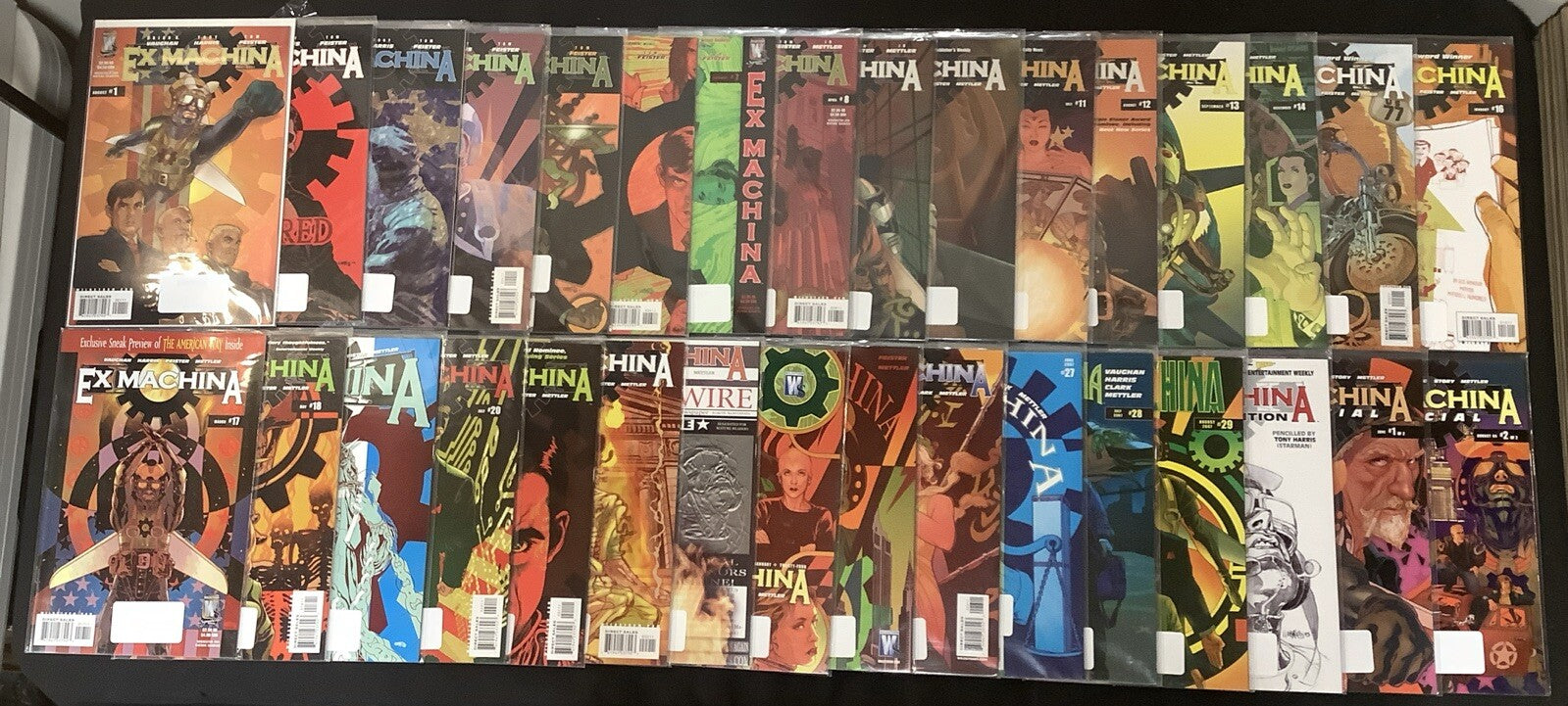 Ex Machina #1-29 + Special Edition + Specials #1-2 Comic Lot, Brian K. Vaughan