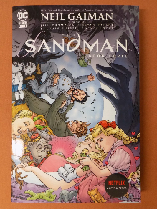 The Sandman Book Three DC Black Label Neil Gaiman TPB