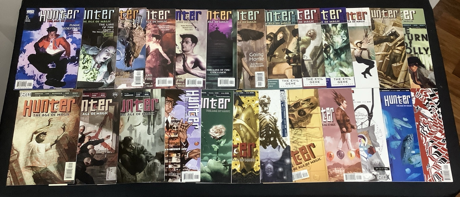 Hunter: Age Of Magic #1-25 Complete Comic Series, Vertigo/DC Comics, Horrocks