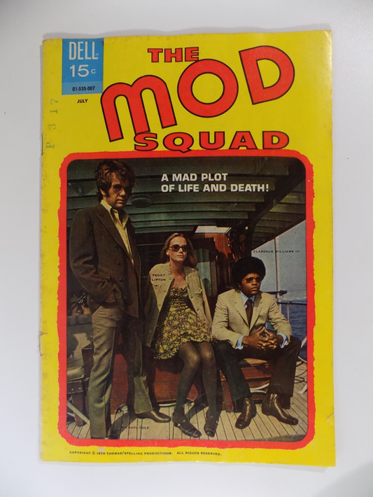 Mod Squad #6 Dell Comic July 1970 Fine+