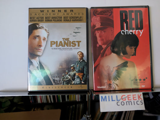 The Pianist / Red Cherry, 2 Movie Set (DVD) Like New -JD