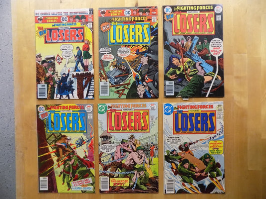 Our Fighting Forces featuring The Losers #168-173 Joe Kubert