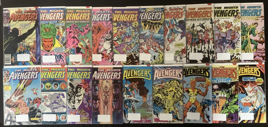 Avengers #257-260 Comic Lot, 1st App Nebula, Team-Up With West Coast Avengers