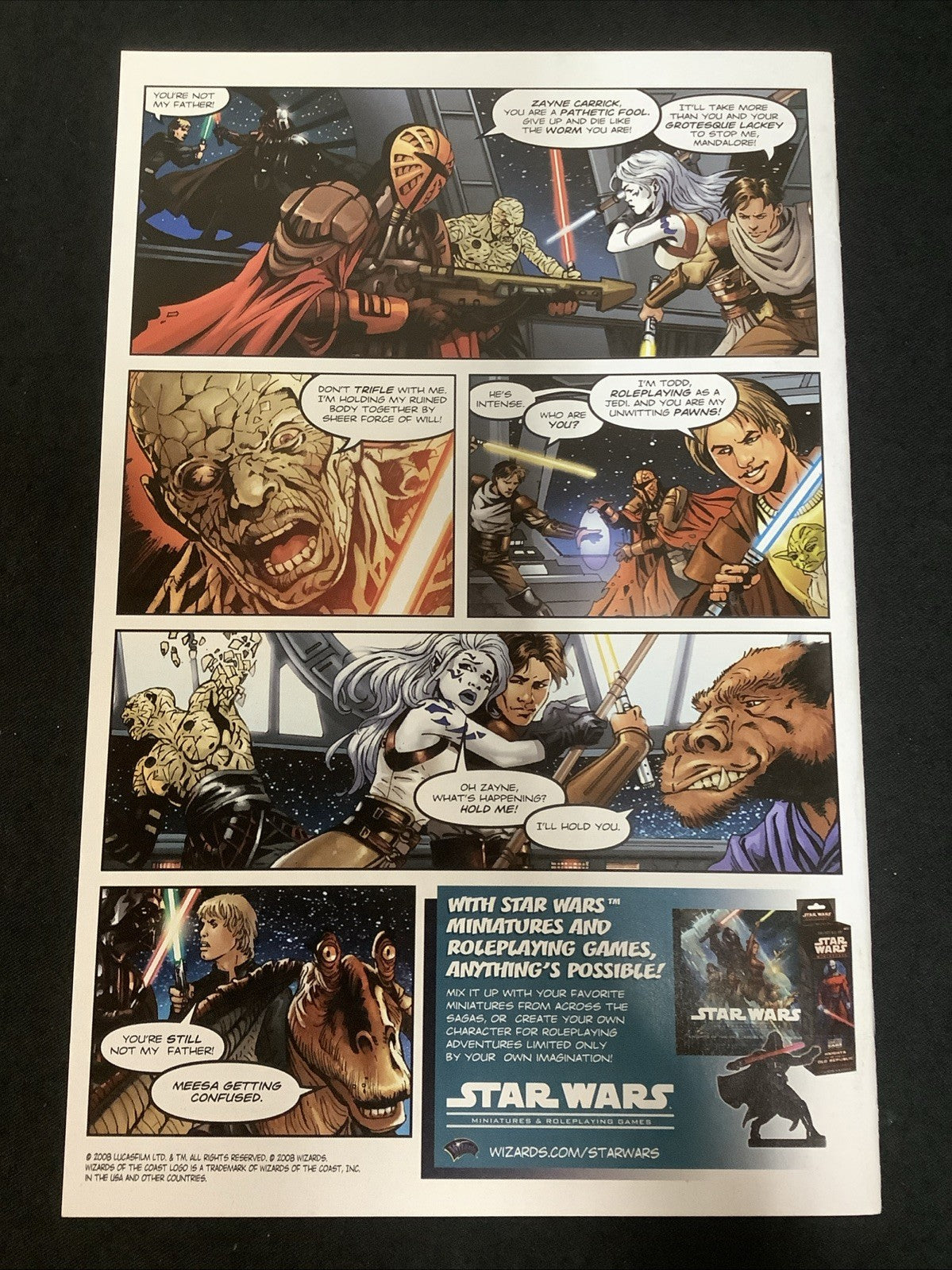 Star Wars: The Clone Wars #2 (Dark Horse Comics 2008) VF- (7.5) 2nd App Ahsoka