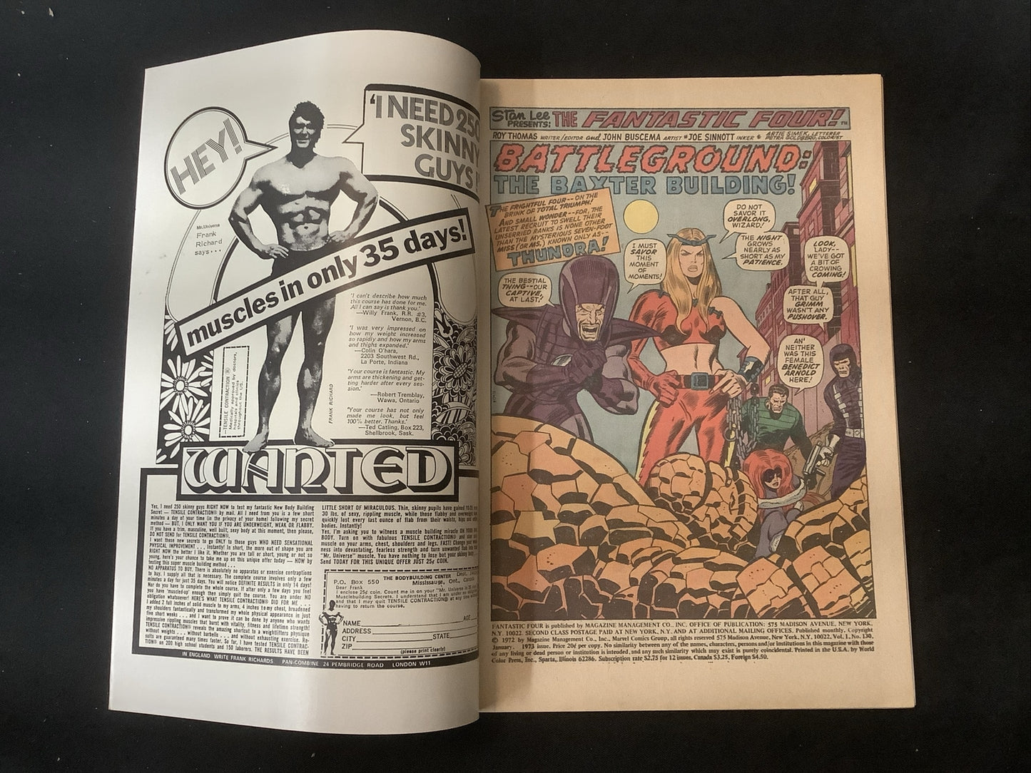 Fantastic Four #130 (1973) VF/NM (9.0) Roy Thomas/John Buscema, Sue Storm Quits