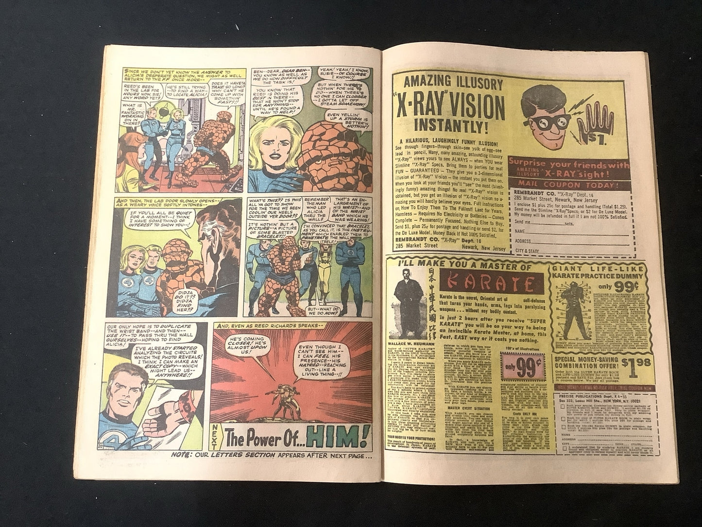 Fantastic Four #66 (1967) VG- (3.5) Origin of HIM (Adam Warlock) Stan Lee, Kirby