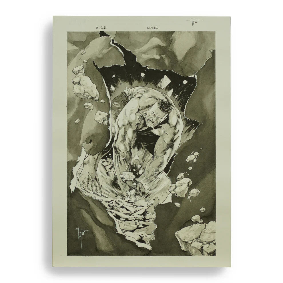 Hulk #1 -  Francesco Mobili Original Art Comictom101 - Mill Geek Comics - Marvel