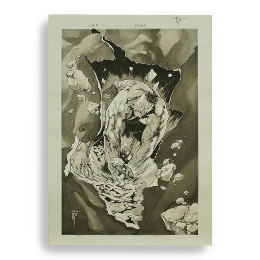 Hulk #1 -  Francesco Mobili Original Art Comictom101 - Mill Geek Comics - Marvel