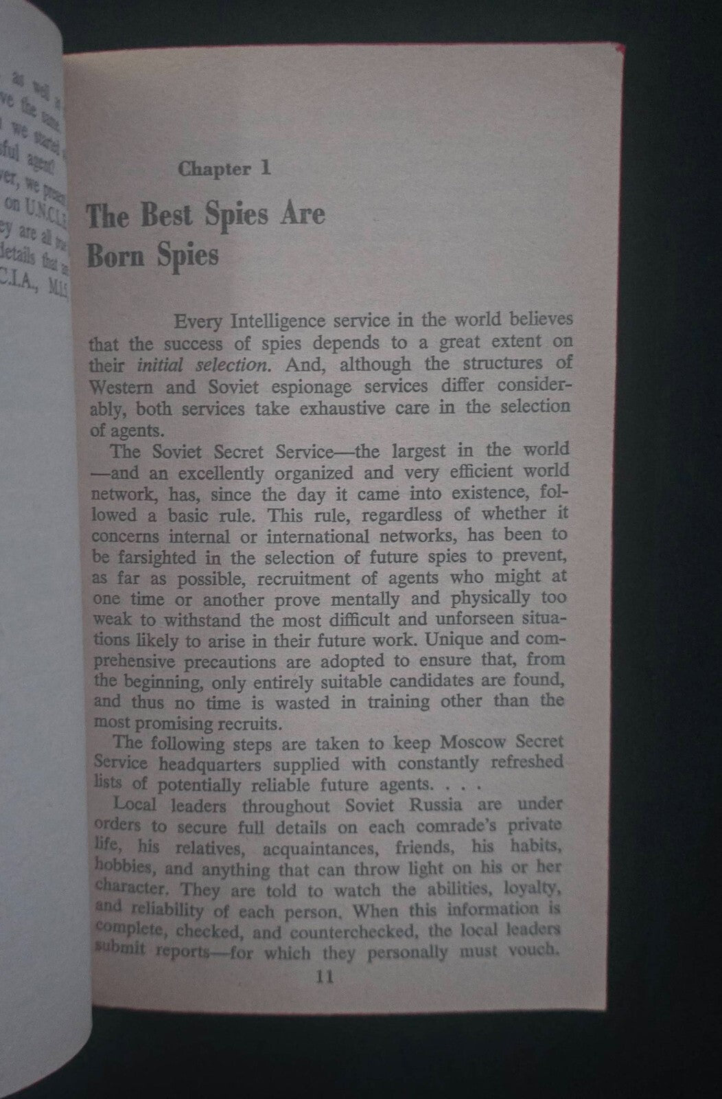 The Man From U.N.C.L.E.'S ABC of Espionage By John Hill (1st ED Signet PB 1966)