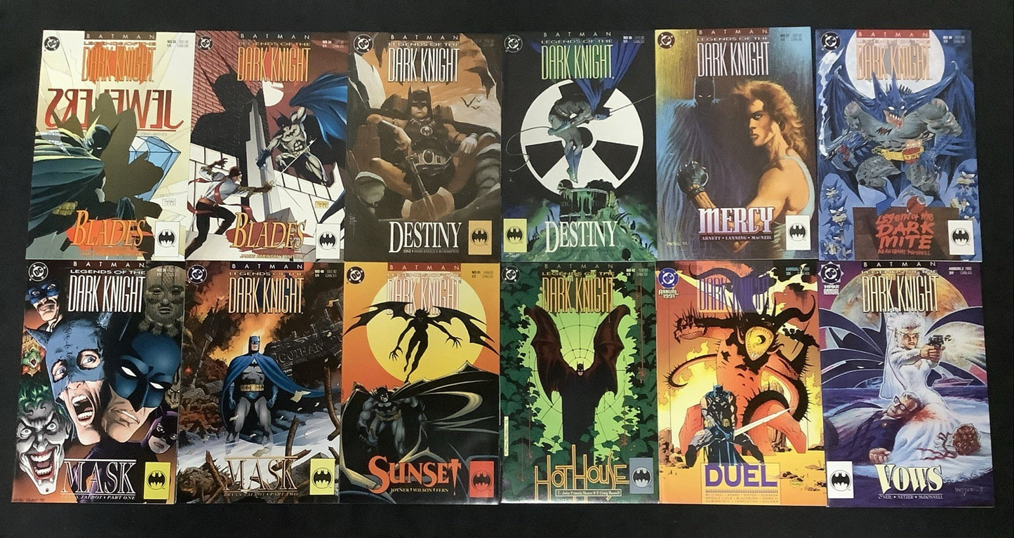 Legends of the Dark Knight #21-42 + Annuals 91’ And 92’ Comic Lot, DC Comics