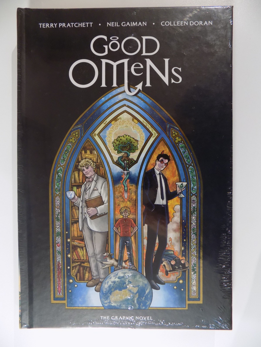 Good Omens The Graphic Novel HC Kickstarter Pratchett Gaiman Sealed