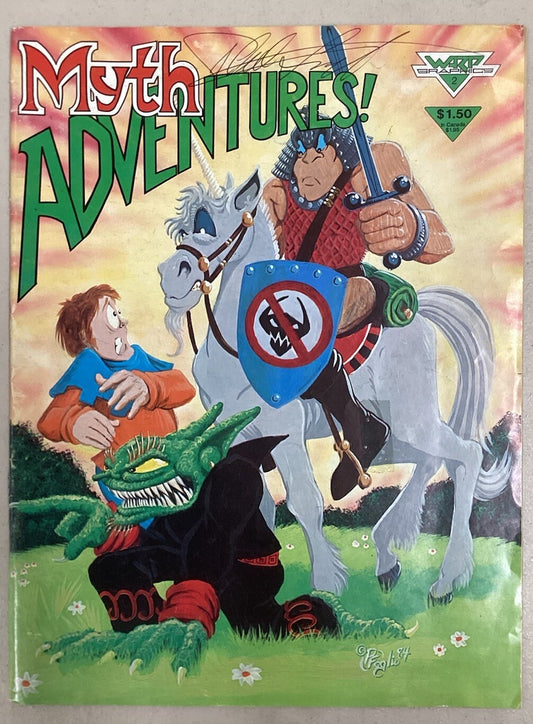 Myth Adventures 2-6 (#2 & 4 Signed) Phil Foglio