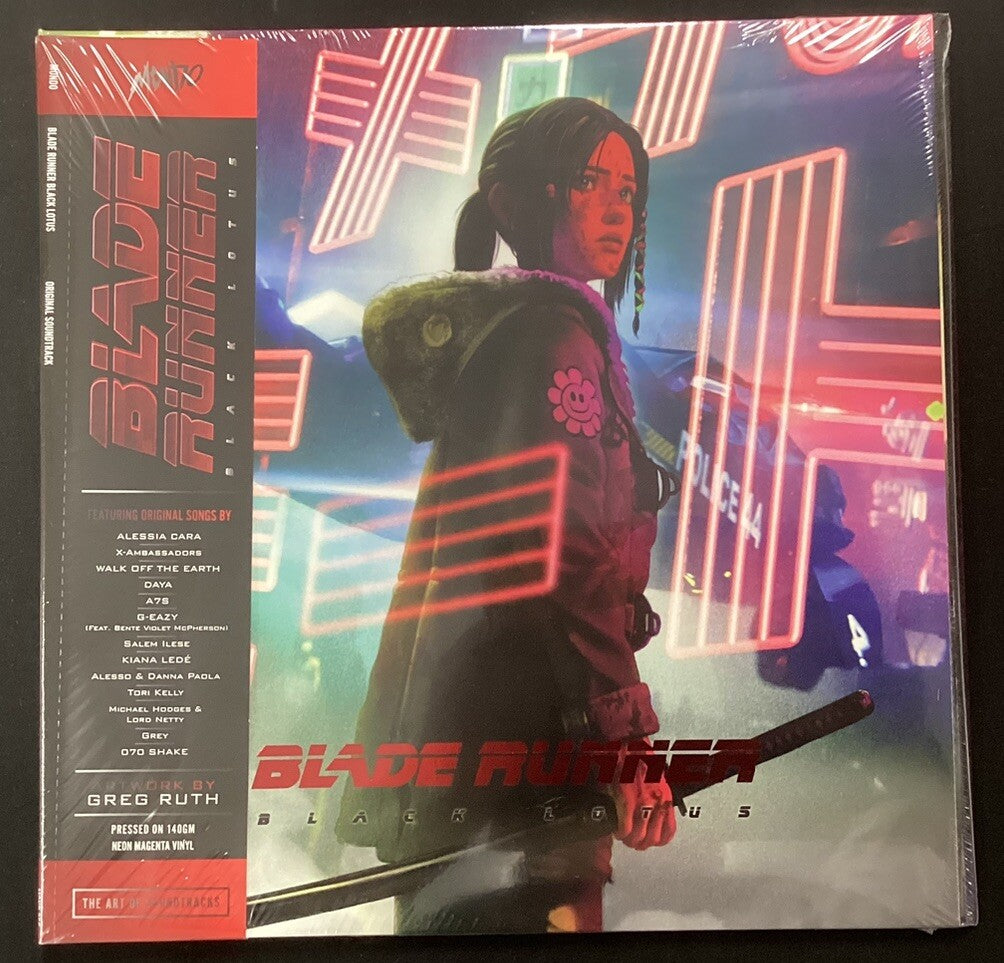 Blade Runner Black Lotus (Neon Magenta Color) New Sealed LP Vinyl Record Album