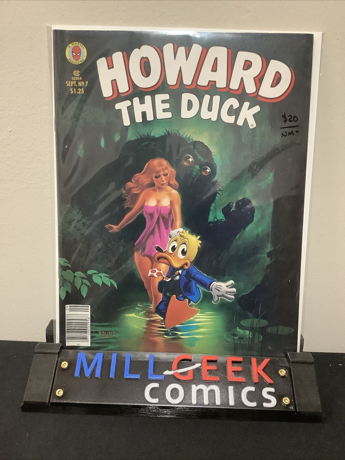 Howard the Duck #7 (1980) NM- (9.2) Gene Colan/Bill Mantlo, Man-Thing