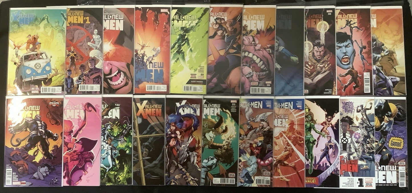 All New X-Men #1-19 + Annual #1 + MU. #1 Complete Set, Comes With #1 Bagley 1:25