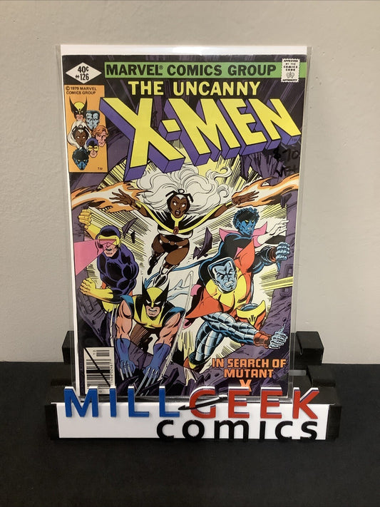 Uncanny X-Men #126 (1979) VF+ (8.5) Chris Claremont/John Byrne, Kevin MacTaggert
